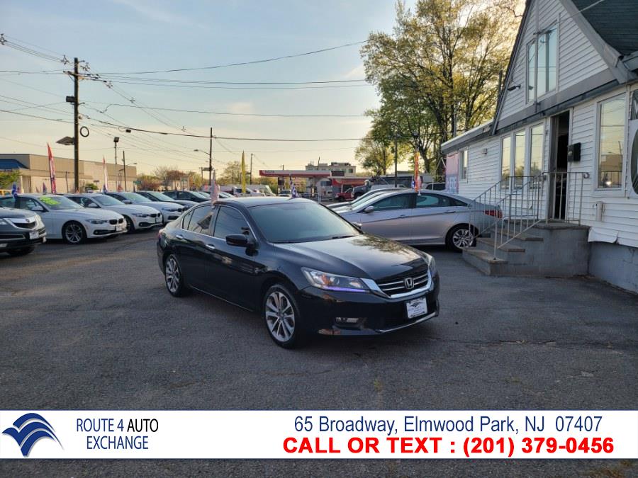Used Honda Accord Sedan 4dr I4 CVT Sport 2015 | Route 4 Auto Exchange. Elmwood Park, New Jersey Used Honda Accord Sedan 4dr I4 CVT Sport 2015 | Route 4 Auto Exchange. Elmwood Park, New Jersey