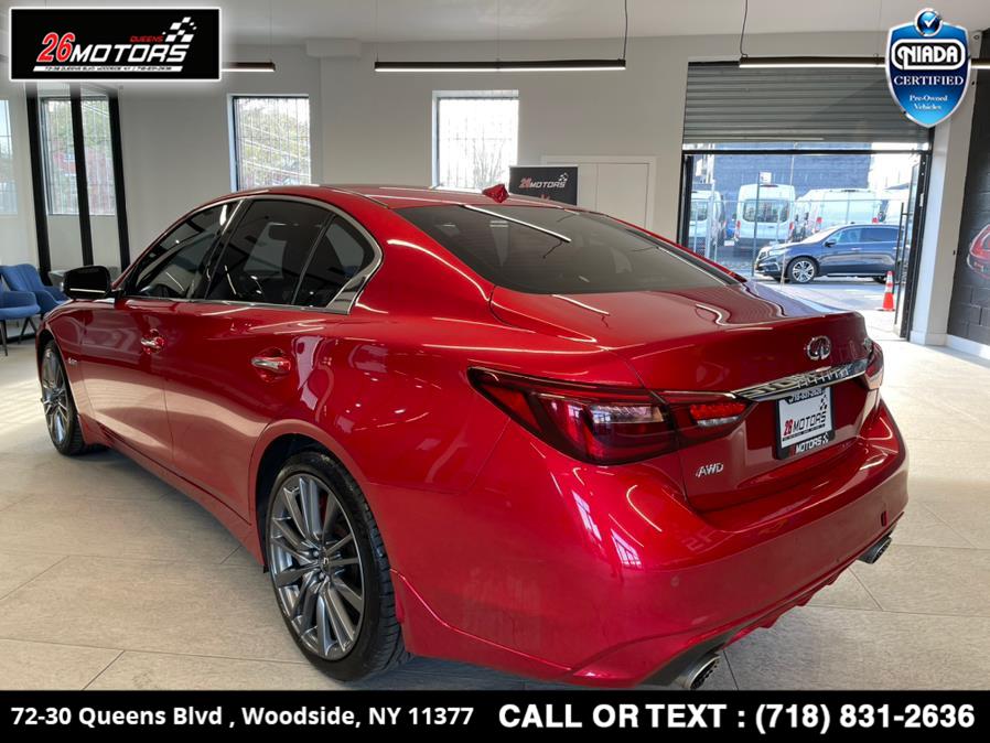 Used INFINITI Q50 RED SPORT 400 AWD 2018 | 26 Motors Queens. Woodside, New York Used INFINITI Q50 RED SPORT 400 AWD 2018 | 26 Motors Queens. Woodside, New York