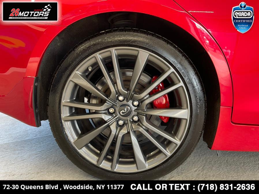 Used INFINITI Q50 RED SPORT 400 AWD 2018 | 26 Motors Queens. Woodside, New York Used INFINITI Q50 RED SPORT 400 AWD 2018 | 26 Motors Queens. Woodside, New York