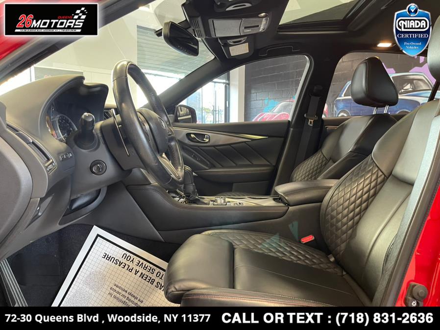 Used INFINITI Q50 RED SPORT 400 AWD 2018 | 26 Motors Queens. Woodside, New York Used INFINITI Q50 RED SPORT 400 AWD 2018 | 26 Motors Queens. Woodside, New York