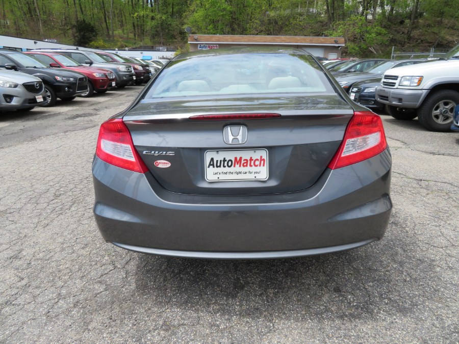 Used Honda Civic Cpe 2dr Auto EX 2012 | Auto Match LLC. Waterbury, Connecticut Used Honda Civic Cpe 2dr Auto EX 2012 | Auto Match LLC. Waterbury, Connecticut