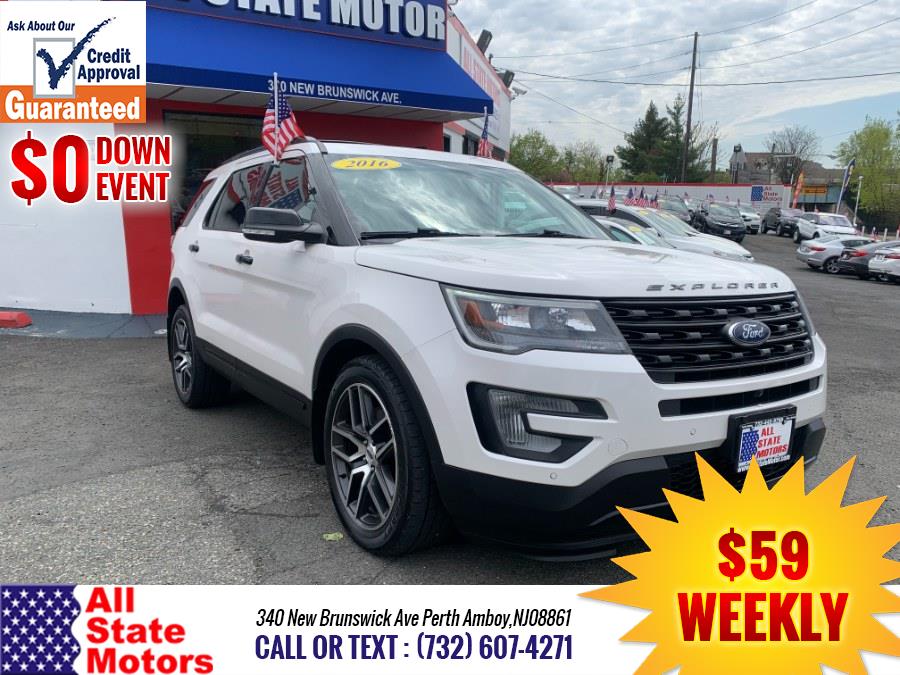 2016 Ford Explorer 4WD 4dr Sport, available for sale in Perth Amboy, New Jersey | All State Motor Inc. Perth Amboy, New Jersey 2016 Ford Explorer 4WD 4dr Sport, available for sale in Perth Amboy, New Jersey | All State Motor Inc. Perth Amboy, New Jersey