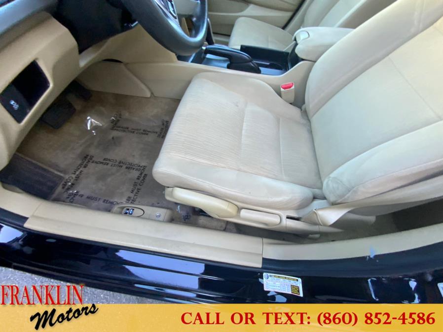 2012 Honda Accord Sdn 4dr I4 Auto LX PZEV, available for sale in Hartford, Connecticut | Franklin Motors Auto Sales LLC. Hartford, Connecticut 2012 Honda Accord Sdn 4dr I4 Auto LX PZEV, available for sale in Hartford, Connecticut | Franklin Motors Auto Sales LLC. Hartford, Connecticut