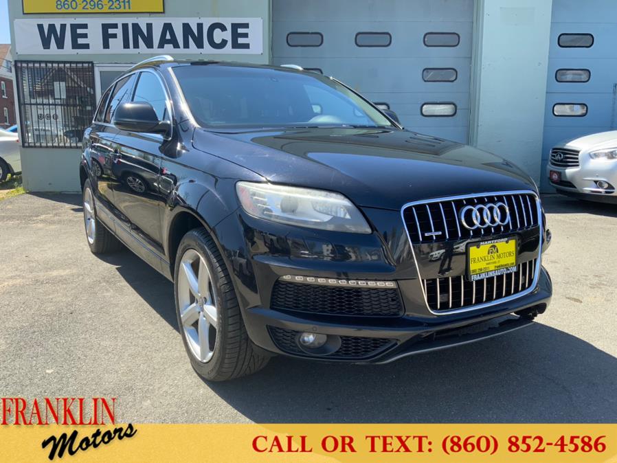 2013 Audi Q7 quattro 4dr 3.0T S line Prestige, available for sale in Hartford, Connecticut | Franklin Motors Auto Sales LLC. Hartford, Connecticut 2013 Audi Q7 quattro 4dr 3.0T S line Prestige, available for sale in Hartford, Connecticut | Franklin Motors Auto Sales LLC. Hartford, Connecticut