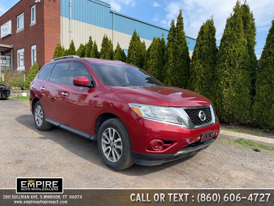 2013 Nissan Pathfinder 4WD 4dr S, available for sale in S.Windsor, Connecticut | Empire Auto Wholesalers. S.Windsor, Connecticut
