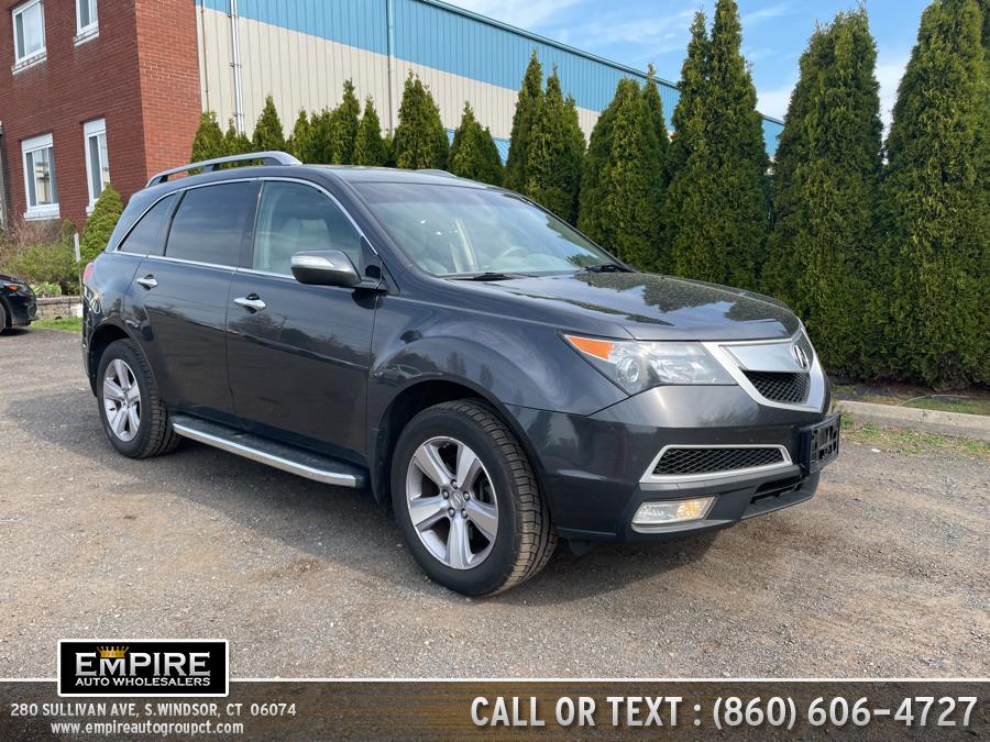 2013 Acura MDX AWD 4dr Tech Pkg, available for sale in S.Windsor, Connecticut | Empire Auto Wholesalers. S.Windsor, Connecticut
