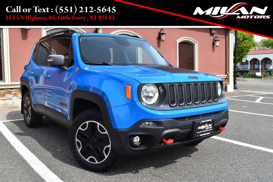 2015 Jeep Renegade 4WD 4dr Trailhawk, available for sale in Little Ferry , New Jersey | Milan Motors. Little Ferry , New Jersey