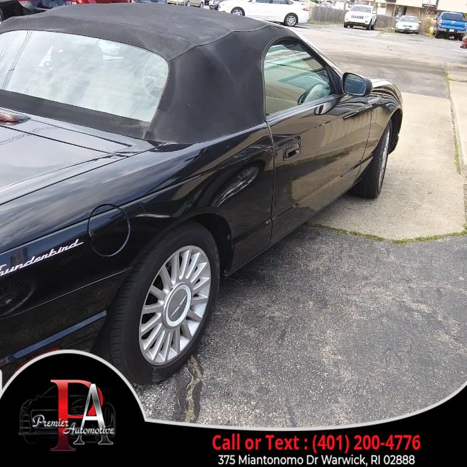 Used Ford Thunderbird 2dr Convertible Deluxe 2005 | Premier Automotive Sales. Warwick, Rhode Island Used Ford Thunderbird 2dr Convertible Deluxe 2005 | Premier Automotive Sales. Warwick, Rhode Island
