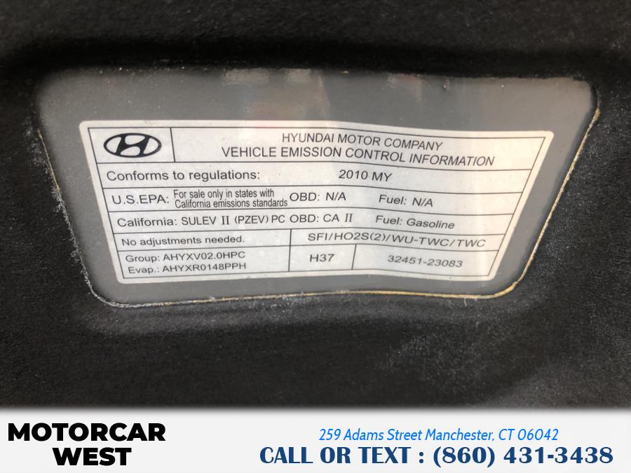 Used Hyundai Elantra 4dr Sdn Auto GLS 2010 | Motorcar West. Manchester, Connecticut Used Hyundai Elantra 4dr Sdn Auto GLS 2010 | Motorcar West. Manchester, Connecticut