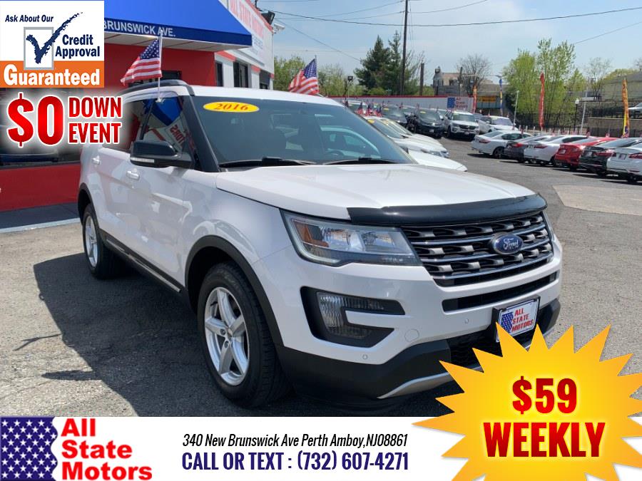 2016 Ford Explorer 4WD 4dr XLT, available for sale in Perth Amboy, New Jersey | All State Motor Inc. Perth Amboy, New Jersey 2016 Ford Explorer 4WD 4dr XLT, available for sale in Perth Amboy, New Jersey | All State Motor Inc. Perth Amboy, New Jersey