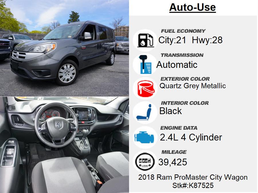 Used Ram Promaster City Wagon SLT 2018 | Autouse. Andover, Massachusetts Used Ram Promaster City Wagon SLT 2018 | Autouse. Andover, Massachusetts