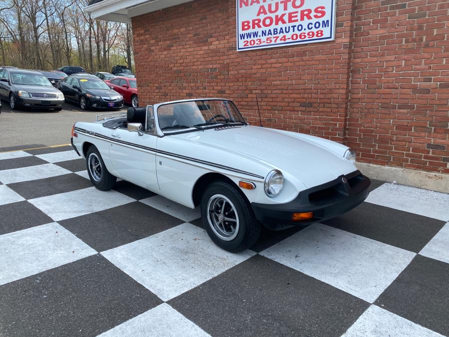 1976 MG MGB Convertible, available for sale in Waterbury, Connecticut | National Auto Brokers, Inc.. Waterbury, Connecticut