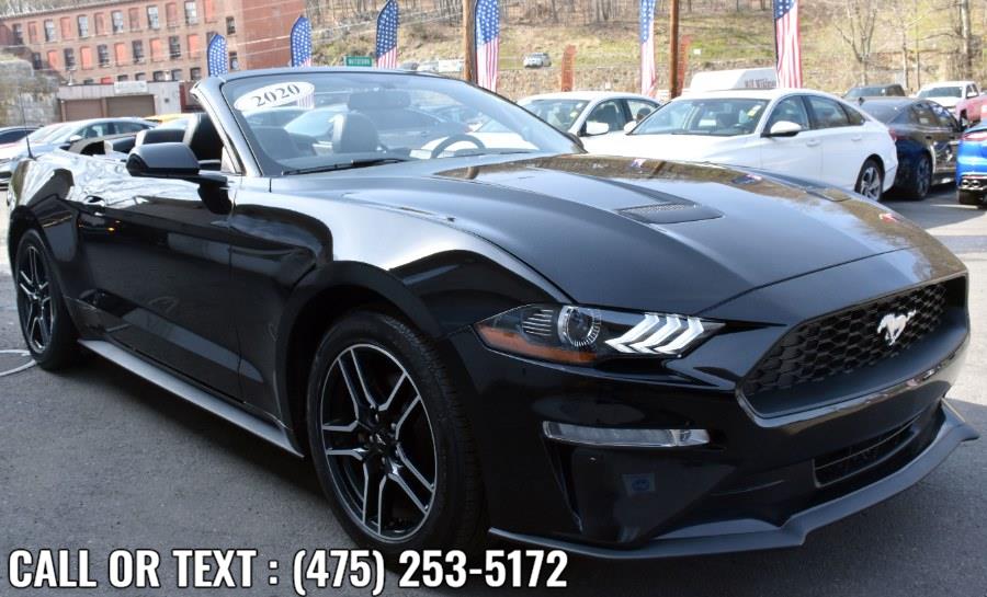 Used Ford Mustang EcoBoost Premium Convertible 2020 | Highline Car Connection. Waterbury, Connecticut Used Ford Mustang EcoBoost Premium Convertible 2020 | Highline Car Connection. Waterbury, Connecticut