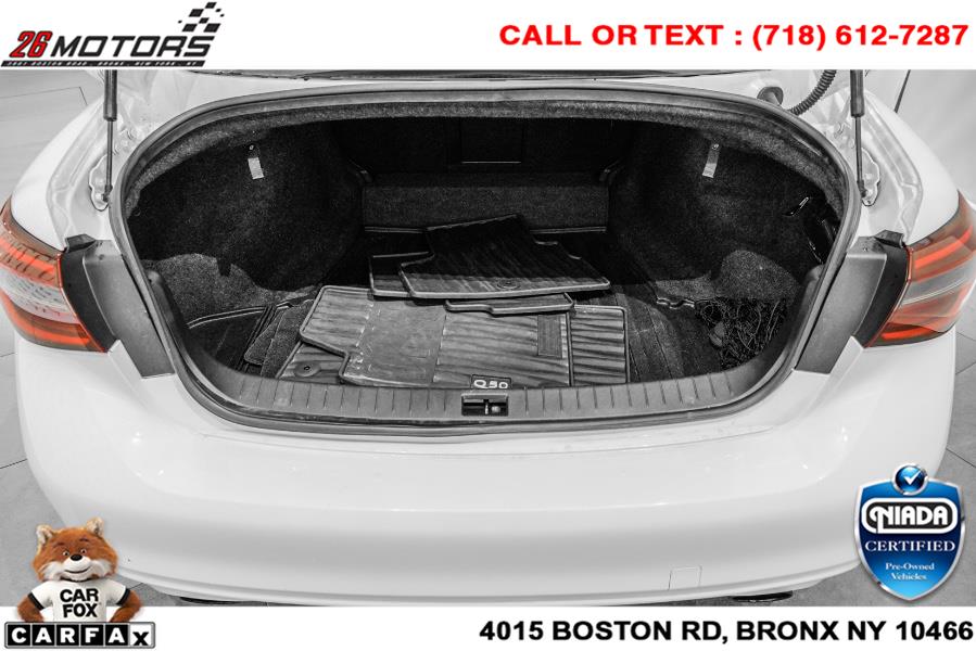 Used INFINITI Q50 3.0t LUXE AWD 2018 | 26 Motors Corp. Bronx, New York Used INFINITI Q50 3.0t LUXE AWD 2018 | 26 Motors Corp. Bronx, New York