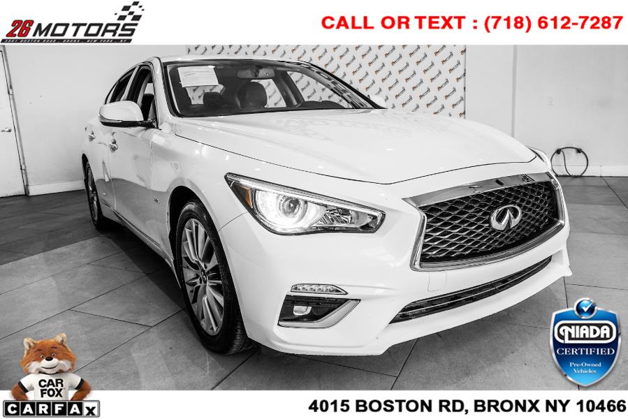 Used INFINITI Q50 3.0t LUXE AWD 2018 | 26 Motors Corp. Bronx, New York Used INFINITI Q50 3.0t LUXE AWD 2018 | 26 Motors Corp. Bronx, New York