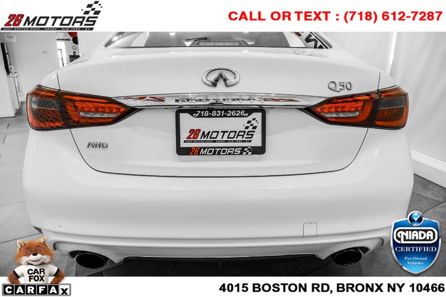 Used INFINITI Q50 3.0t LUXE AWD 2018 | 26 Motors Corp. Bronx, New York Used INFINITI Q50 3.0t LUXE AWD 2018 | 26 Motors Corp. Bronx, New York