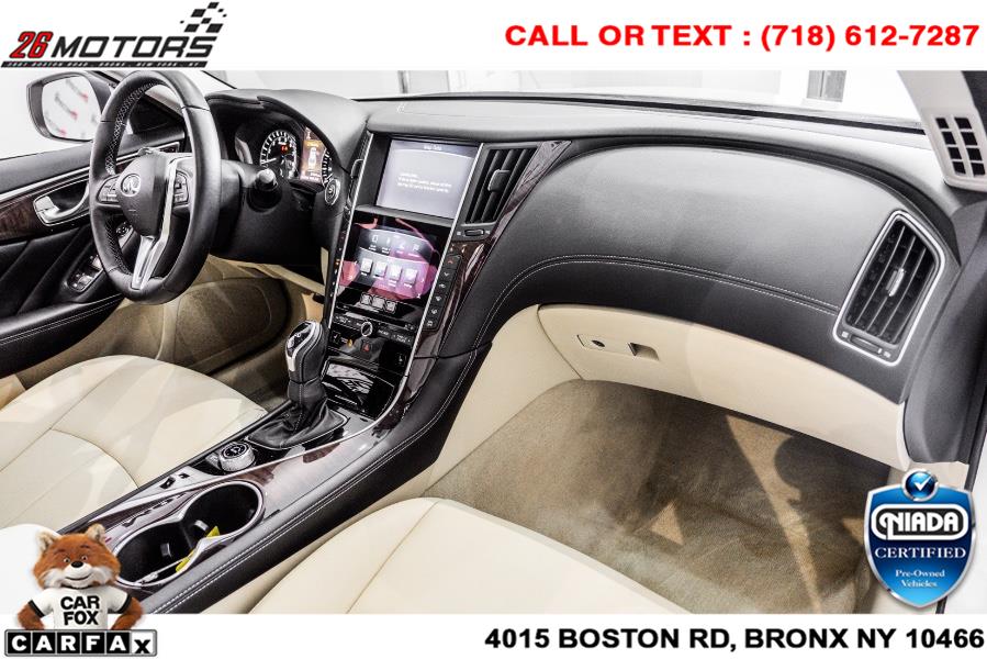 Used INFINITI Q50 3.0t LUXE AWD 2018 | 26 Motors Corp. Bronx, New York Used INFINITI Q50 3.0t LUXE AWD 2018 | 26 Motors Corp. Bronx, New York