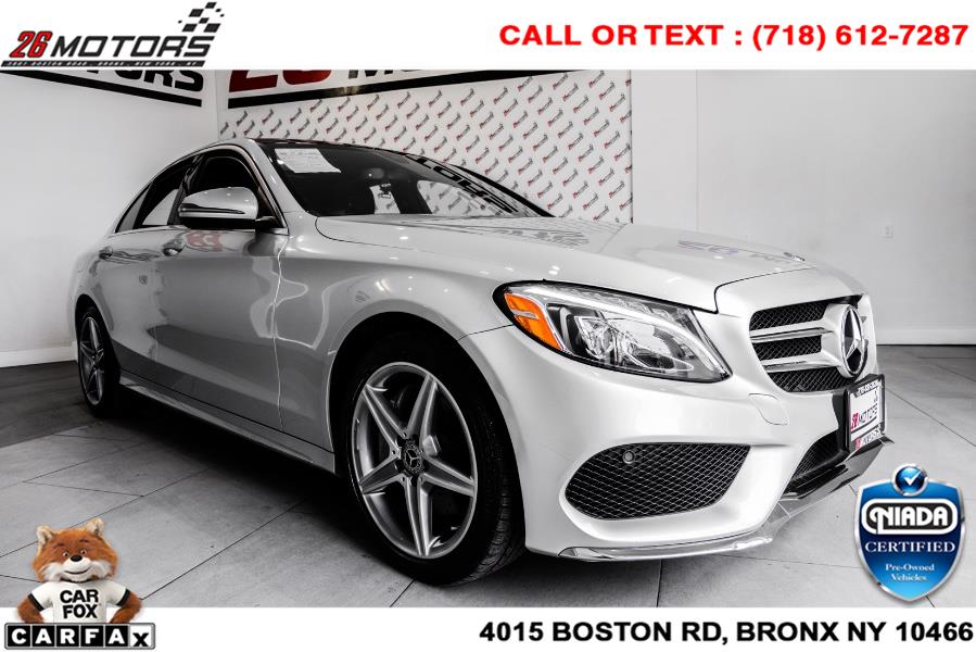 Used Mercedes-Benz C-Class C 300 4MATIC Sedan 2018 | 26 Motors Corp. Bronx, New York Used Mercedes-Benz C-Class C 300 4MATIC Sedan 2018 | 26 Motors Corp. Bronx, New York