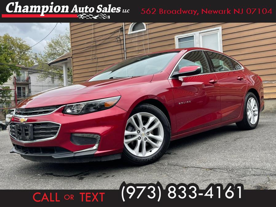 2017 Chevrolet Malibu 4dr Sdn LT w/1LT, available for sale in Newark , New Jersey | Champion Used Auto Sales 2. Newark , New Jersey