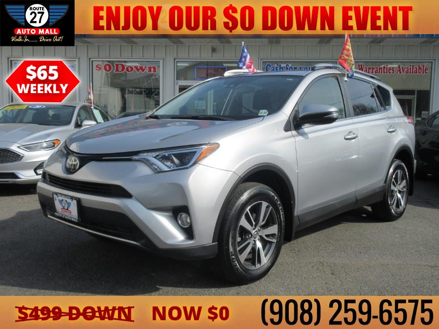 Used Toyota RAV4 XLE AWD (Natl) 2018 | Route 27 Auto Mall. Linden, New Jersey