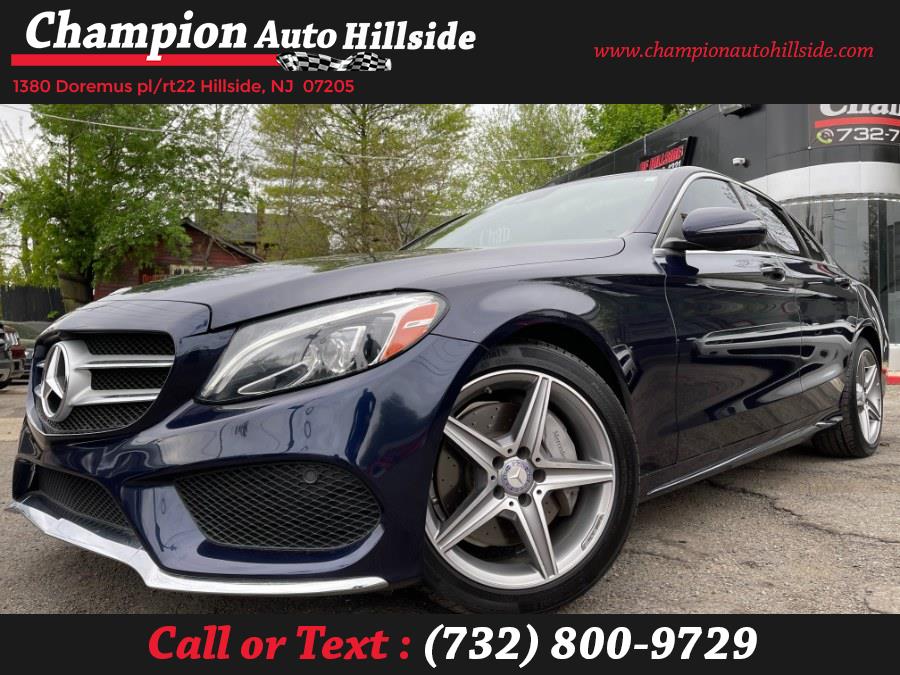 2017 Mercedes-Benz C-Class C 300 Sedan with Sport Pkg, available for sale in Hillside, New Jersey | Champion Auto Sales. Hillside, New Jersey