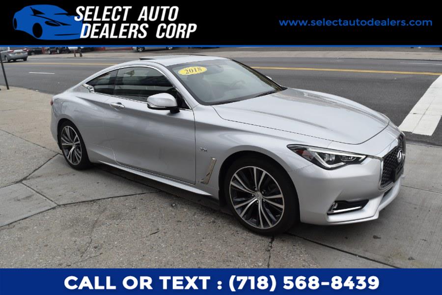Used INFINITI Q60 3.0t LUXE AWD 2018 | Select Auto Dealers Corp. Brooklyn, New York Used INFINITI Q60 3.0t LUXE AWD 2018 | Select Auto Dealers Corp. Brooklyn, New York
