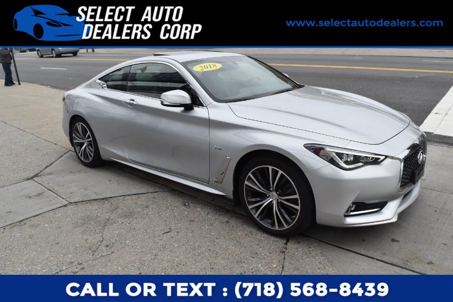 Used INFINITI Q60 3.0t LUXE AWD 2018 | Select Auto Dealers Corp. Brooklyn, New York Used INFINITI Q60 3.0t LUXE AWD 2018 | Select Auto Dealers Corp. Brooklyn, New York