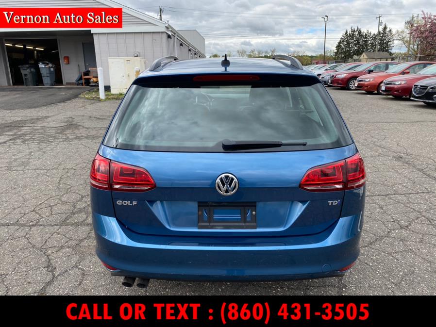 2015 Volkswagen Golf SportWagen 4dr DSG TDI S, available for sale in Manchester, Connecticut | Vernon Auto Sale & Service. Manchester, Connecticut 2015 Volkswagen Golf SportWagen 4dr DSG TDI S, available for sale in Manchester, Connecticut | Vernon Auto Sale & Service. Manchester, Connecticut