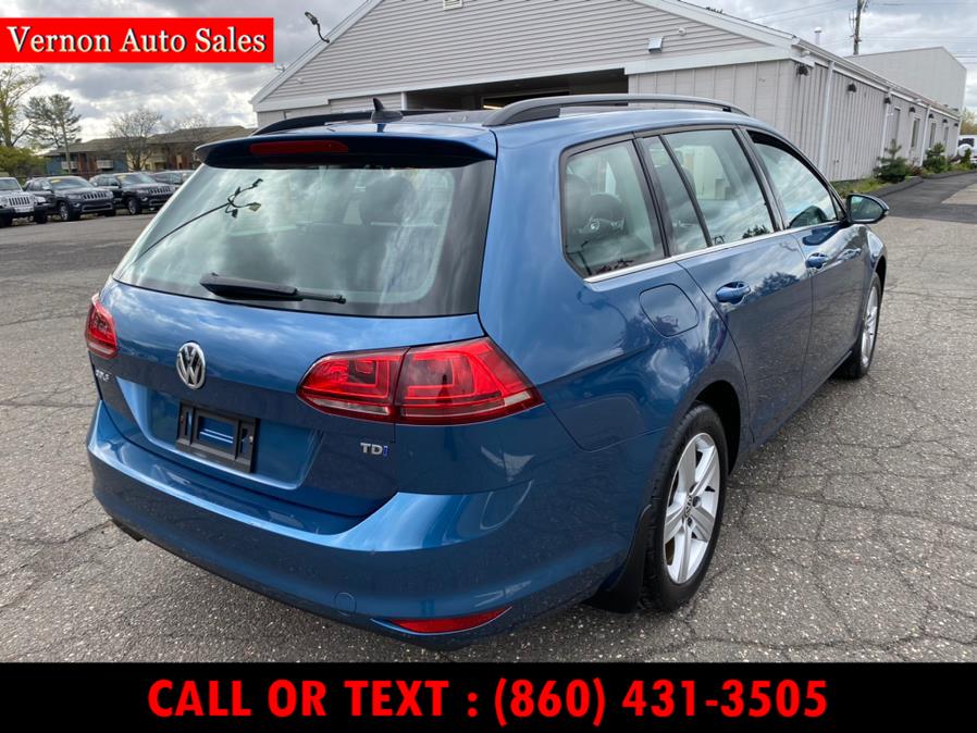 2015 Volkswagen Golf SportWagen 4dr DSG TDI S, available for sale in Manchester, Connecticut | Vernon Auto Sale & Service. Manchester, Connecticut 2015 Volkswagen Golf SportWagen 4dr DSG TDI S, available for sale in Manchester, Connecticut | Vernon Auto Sale & Service. Manchester, Connecticut