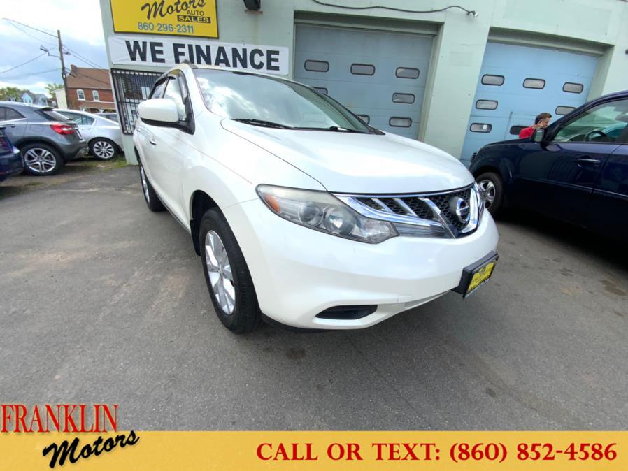 2012 Nissan Murano AWD 4dr LE, available for sale in Hartford, Connecticut | Franklin Motors Auto Sales LLC. Hartford, Connecticut