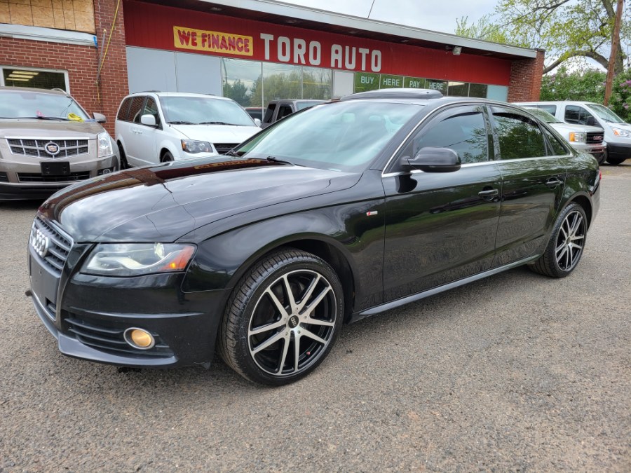 2012 Audi A4 4dr Sdn 6 Speed Manual quattro 2.0T Premium Plus, available for sale in East Windsor, Connecticut | Toro Auto. East Windsor, Connecticut