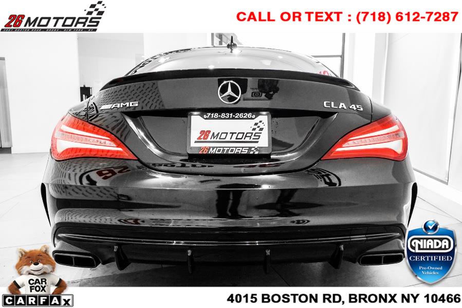 Used Mercedes-Benz CLA AMG CLA 45 4MATIC Coupe 2018 | 26 Motors Corp. Bronx, New York Used Mercedes-Benz CLA AMG CLA 45 4MATIC Coupe 2018 | 26 Motors Corp. Bronx, New York