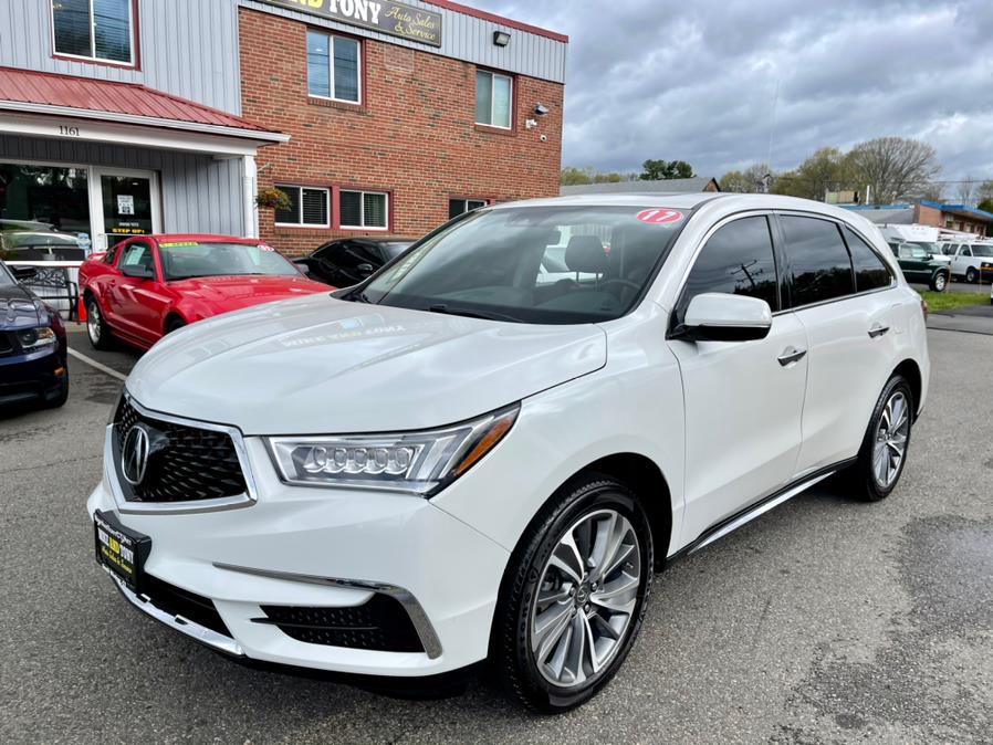 2017 Acura MDX SH-AWD w/Technology Pkg, available for sale in South Windsor, Connecticut | Mike And Tony Auto Sales, Inc. South Windsor, Connecticut
