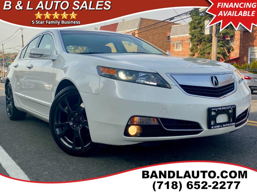 2012 Acura TL 4dr Sdn Auto SH-AWD Advance, available for sale in Bronx, New York | B & L Auto Sales LLC. Bronx, New York