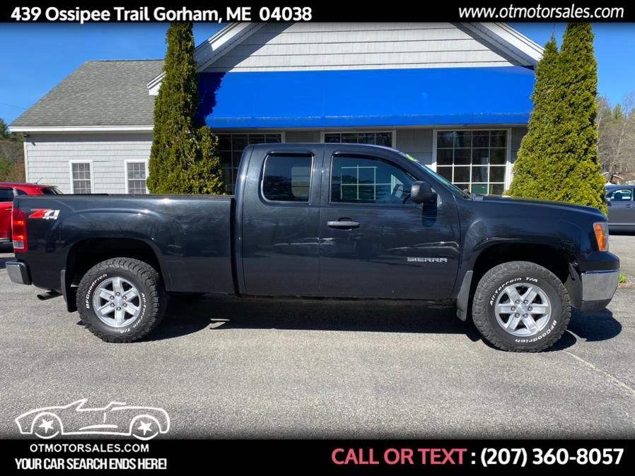 2012 GMC Sierra 1500 4WD Ext Cab 143.5" SLE, available for sale in Gorham, Maine | Ossipee Trail Motor Sales. Gorham, Maine
