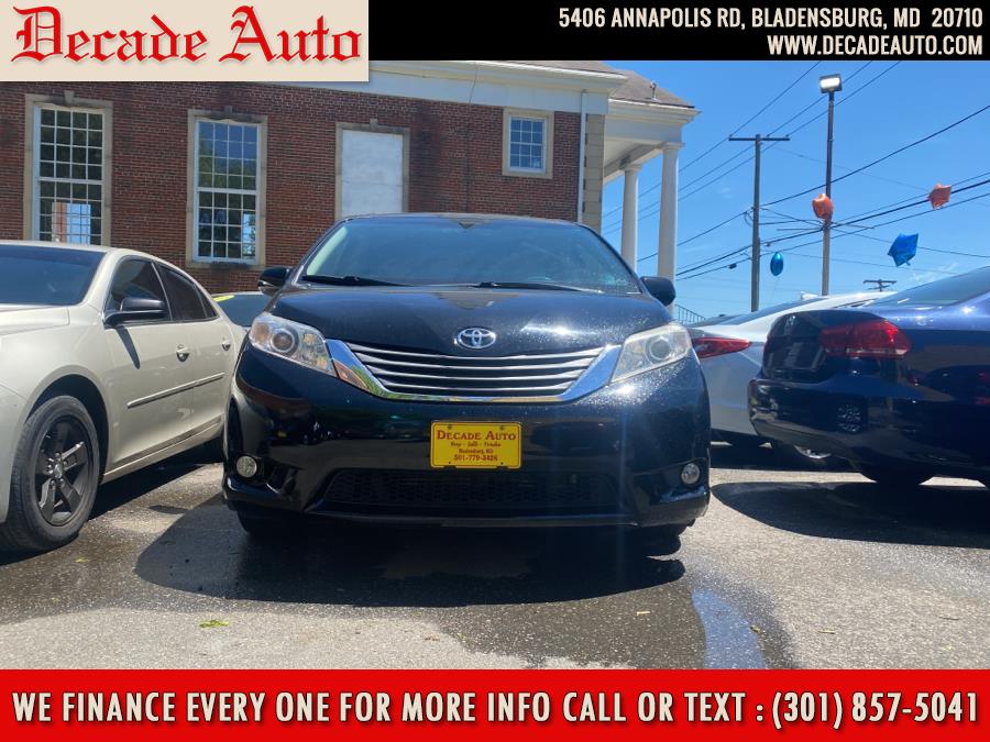 2011 Toyota Sienna 5dr 8-Pass Van V6 XLE FWD, available for sale in Bladensburg, Maryland | Decade Auto. Bladensburg, Maryland