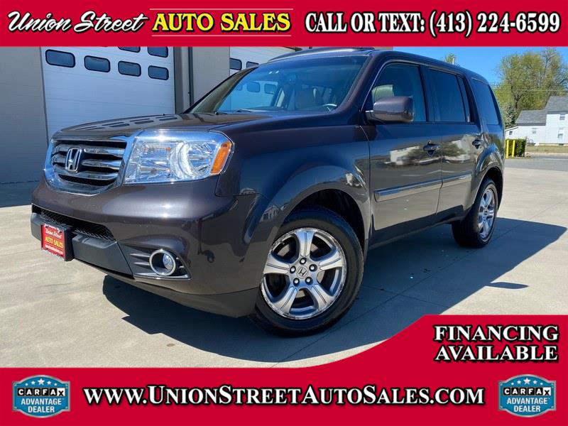 2013 Honda Pilot 4WD 4dr EX-L, available for sale in West Springfield, Massachusetts | Union Street Auto Sales. West Springfield, Massachusetts