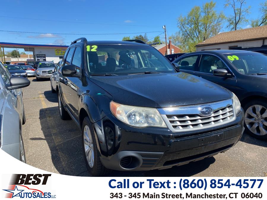 2012 Subaru Forester 4dr Auto 2.5X, available for sale in Manchester, Connecticut | Best Auto Sales LLC. Manchester, Connecticut 2012 Subaru Forester 4dr Auto 2.5X, available for sale in Manchester, Connecticut | Best Auto Sales LLC. Manchester, Connecticut