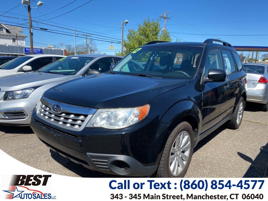 2012 Subaru Forester 4dr Auto 2.5X, available for sale in Manchester, Connecticut | Best Auto Sales LLC. Manchester, Connecticut 2012 Subaru Forester 4dr Auto 2.5X, available for sale in Manchester, Connecticut | Best Auto Sales LLC. Manchester, Connecticut
