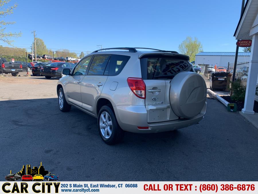 2007 Toyota RAV4 4WD 4dr V6 Limited, available for sale in East Windsor, Connecticut | Car City LLC. East Windsor, Connecticut 2007 Toyota RAV4 4WD 4dr V6 Limited, available for sale in East Windsor, Connecticut | Car City LLC. East Windsor, Connecticut