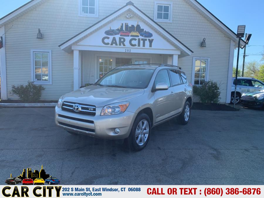 2007 Toyota RAV4 4WD 4dr V6 Limited, available for sale in East Windsor, Connecticut | Car City LLC. East Windsor, Connecticut