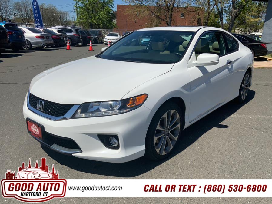2015 Honda Accord Coupe 2dr V6 Auto EX-L w/Navi, available for sale in Hartford, Connecticut | Good Auto LLC. Hartford, Connecticut