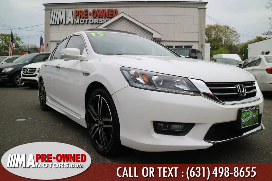 2015 Honda Accord Sedan 4dr V6 Auto EX-L w/Navi, available for sale in Huntington Station, New York | M & A Motors. Huntington Station, New York