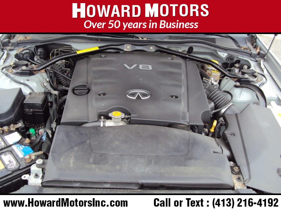 2002 INFINITI Q45 Luxury Performance Sdn, available for sale in Springfield, Massachusetts | Howard Motors. Springfield, Massachusetts 2002 INFINITI Q45 Luxury Performance Sdn, available for sale in Springfield, Massachusetts | Howard Motors. Springfield, Massachusetts