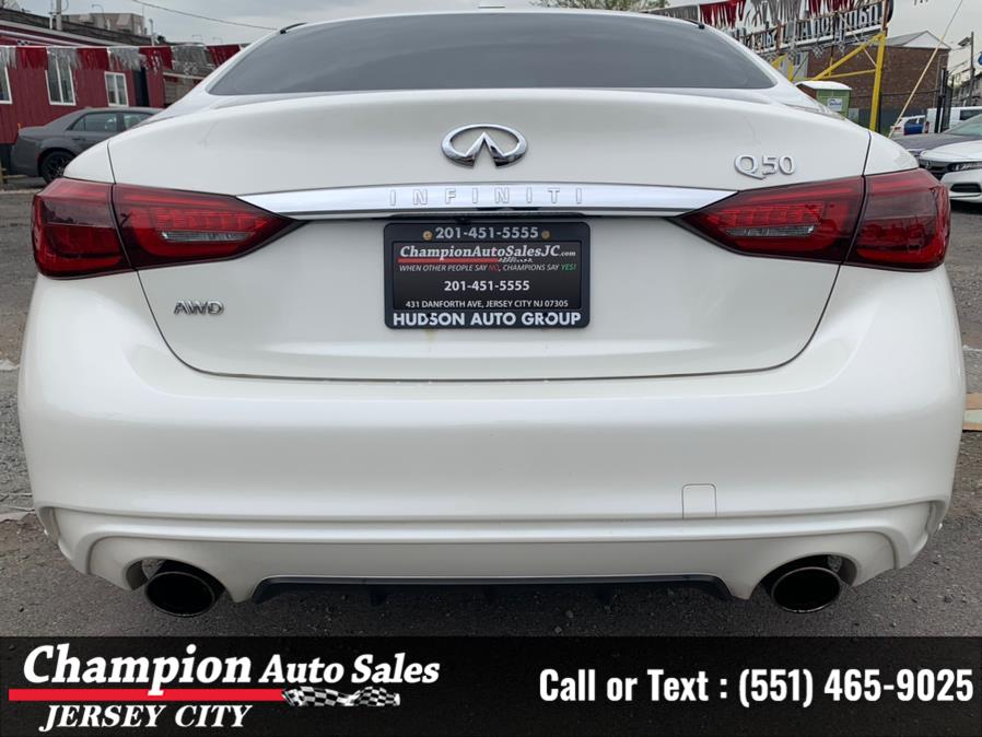 Used INFINITI Q50 3.0t LUXE AWD 2018 | Champion Auto Sales of JC. Jersey City, New Jersey Used INFINITI Q50 3.0t LUXE AWD 2018 | Champion Auto Sales of JC. Jersey City, New Jersey