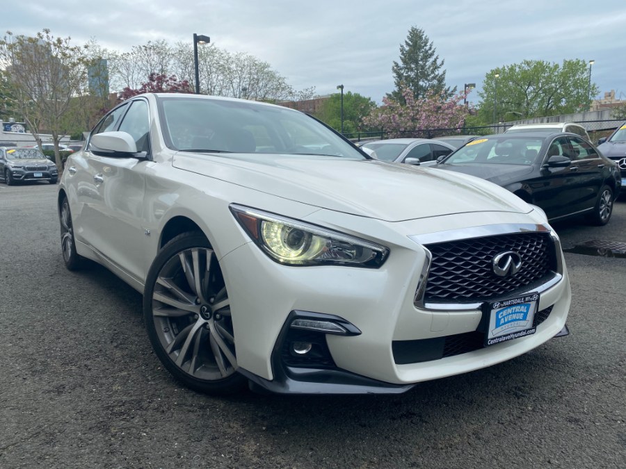 2019 INFINITI Q50 3.0t LUXE AWD, available for sale in White Plains, New York | Apex Westchester Used Vehicles. White Plains, New York