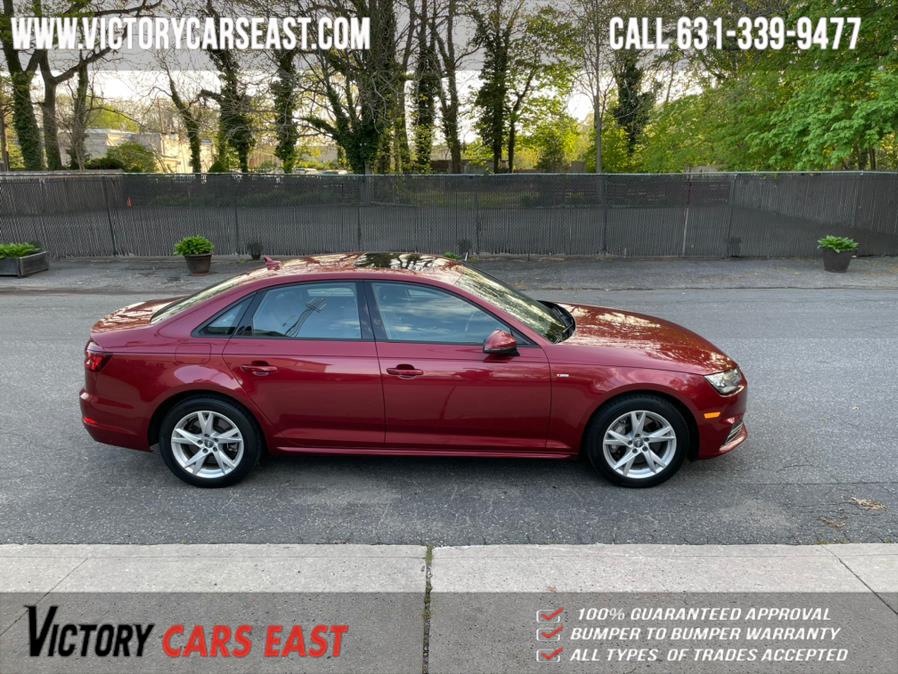 Used Audi A4 2.0 TFSI Tech Premium S Tronic quattro AWD 2018 | Victory Cars East LLC. Huntington, New York Used Audi A4 2.0 TFSI Tech Premium S Tronic quattro AWD 2018 | Victory Cars East LLC. Huntington, New York