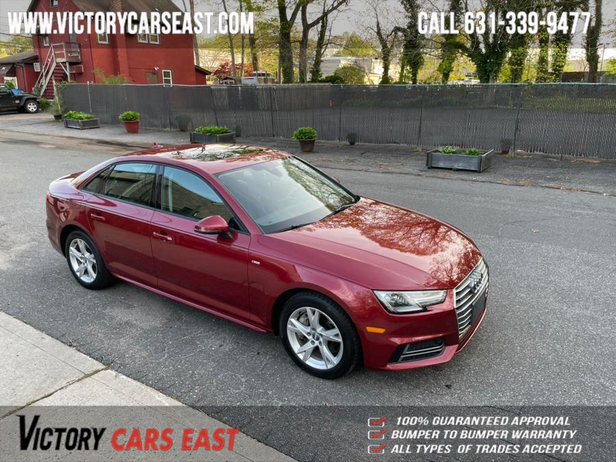Used Audi A4 2.0 TFSI Tech Premium S Tronic quattro AWD 2018 | Victory Cars East LLC. Huntington, New York Used Audi A4 2.0 TFSI Tech Premium S Tronic quattro AWD 2018 | Victory Cars East LLC. Huntington, New York