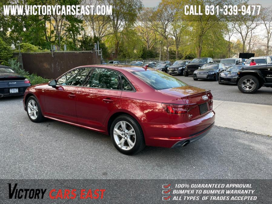 Used Audi A4 2.0 TFSI Tech Premium S Tronic quattro AWD 2018 | Victory Cars East LLC. Huntington, New York Used Audi A4 2.0 TFSI Tech Premium S Tronic quattro AWD 2018 | Victory Cars East LLC. Huntington, New York