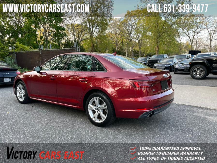Used Audi A4 2.0 TFSI Tech Premium S Tronic quattro AWD 2018 | Victory Cars East LLC. Huntington, New York Used Audi A4 2.0 TFSI Tech Premium S Tronic quattro AWD 2018 | Victory Cars East LLC. Huntington, New York